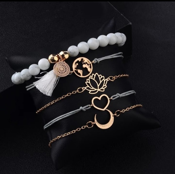 (2 for $20) 5 Pc Bracelet Set - Picture 3 of 5